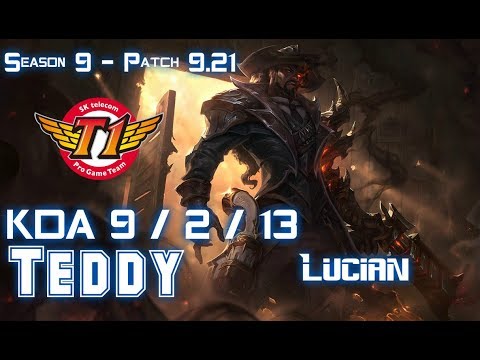 SKT T1 Teddy LUCIAN vs KAI'SA ADC - Patch 9.21 EUW Ranked