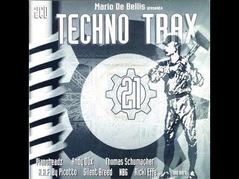 TECHNO TRAX VOL. 21 [FULL ALBUM 144:58 MIN] 1998 * R A R E * CD1 + CD2 + TRACKLIST