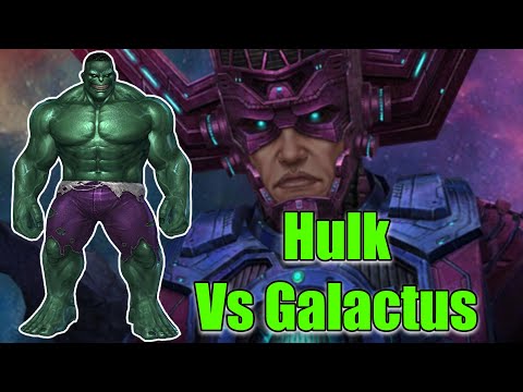 Hulk vs Galactus! Giant Boss Raid (Marvel Future Fight)