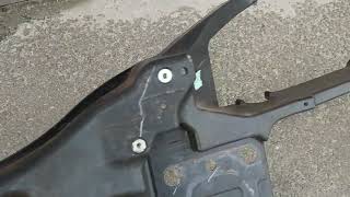 FRONT END CARRIER (plastic) AWD for restoration Tesla Model S REST 1061950-98-E - 1061950-98-E x SK