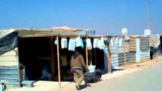 اغلاق المحال التجارية في الزعتري