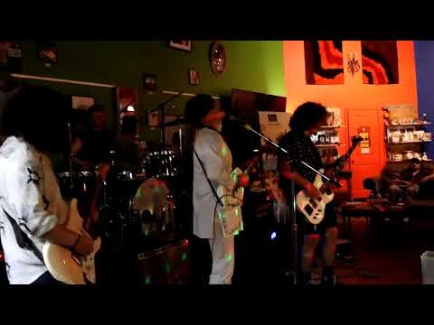 Cherry Drop covers "Revolution" by Spacemen 3 at Hazel Perk cafe 6/30/23