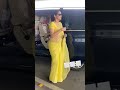 Pregnant Ankita Lokhande Looking Stunning In Yellow Saree ShortsINSTANT BOLLYWOOD