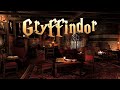 Study In Gryffindor Common Room✨HP Asmr Ambience | Magic Spells, Page Turning, Crackling Fire & More