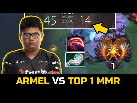 WHEN SEA TOP 1 MMR MEETS TNC ARMEL - TOTALLY STOMPED DOTA 2