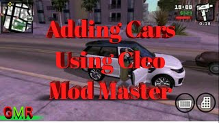 how to install car mods in GTA San Andreas.... using Cleo mod master...