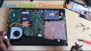 Acer Aspire E15 Disassembly- Step by step Guide
