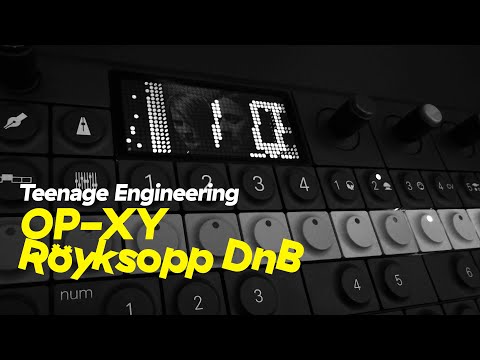 I sampled Röyksopp onto my OP-XY and this happened (OP-XY is an absolute DnB monster)