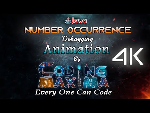 Number Occurrence In Hash Map 4k Hd Hash Map In Java Core Java Java Coding Maxima