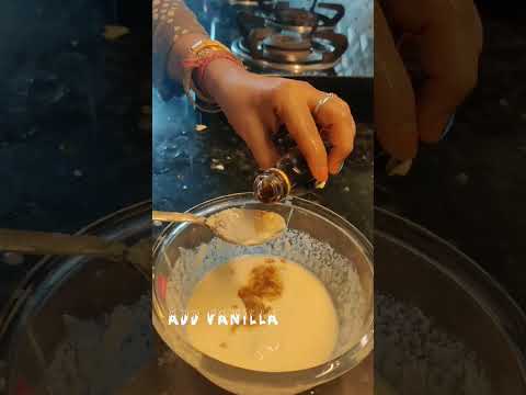 Home made Vanilla Ice cream Recipe ✨ #ytshort #viral #trending #icecream / Not Sponsored