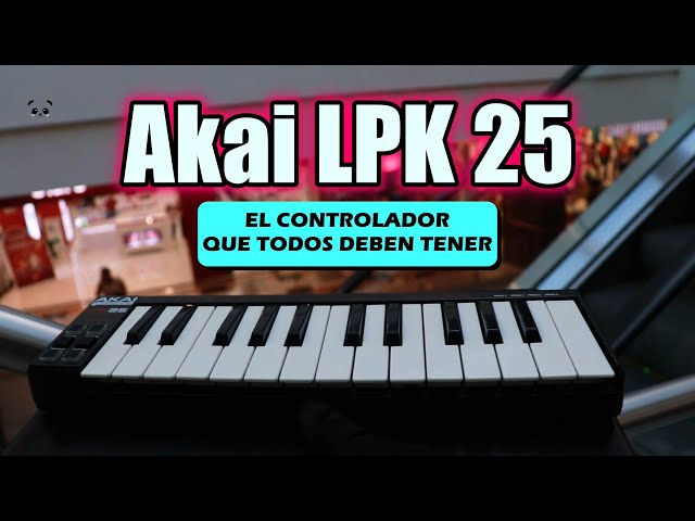 Vídeo relacionado con Akai Professional LPK25 MKII - Teclado Controlador MIDI USB con 25 Teclas de Sinte Sensibles para Mac y PC, Arpegiador y Software de Producción Musical