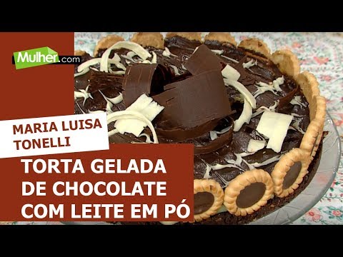 Torta Gelada de Chocolate com Leite em Pó - Maria Luisa Tonelli - 04/01/2019