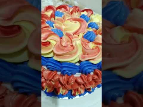 cake decoration idea@shagufta munir