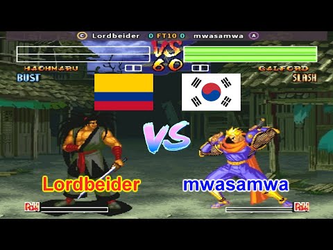 Samurai Shodown IV - Lordbeider vs mwasamwa FT5