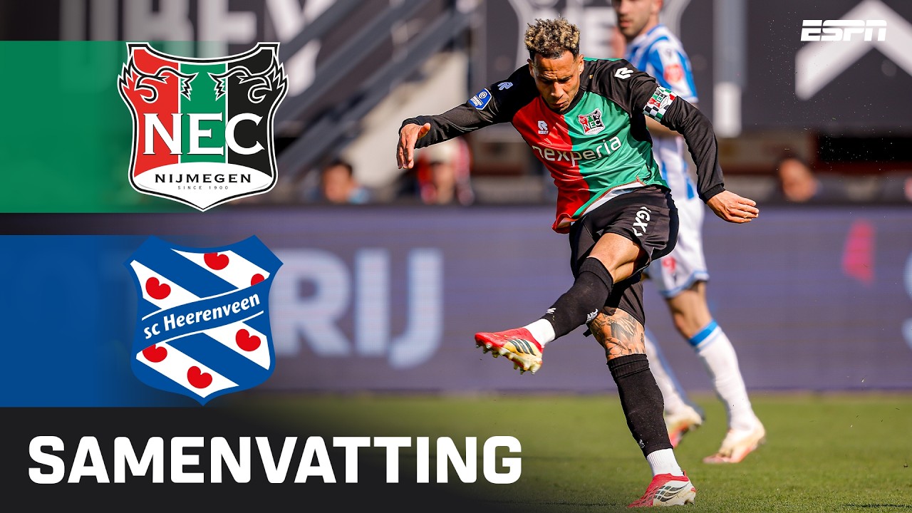 NEC Nijmegen vs SC Heerenveen Highlights