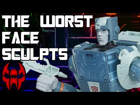 The Most Infamous Transformers Face Sculpts