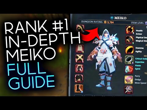 Rank #1 Meiko Advanced Guide (with Timestamps!)