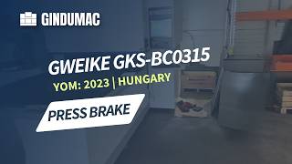 Gweike GKS-BC0315 プレスブレーキ | 画像 4 - Machineryline