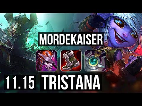 MORDEKAISER & Thresh vs TRISTANA & Pyke (ADC) | 4.7M mastery, 600+ games | BR Diamond | v11.15