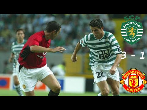 Cristiano Ronaldo | Sporting Lisbon vs Manchester United 3-1 |The Match That Made The World Know CR7
