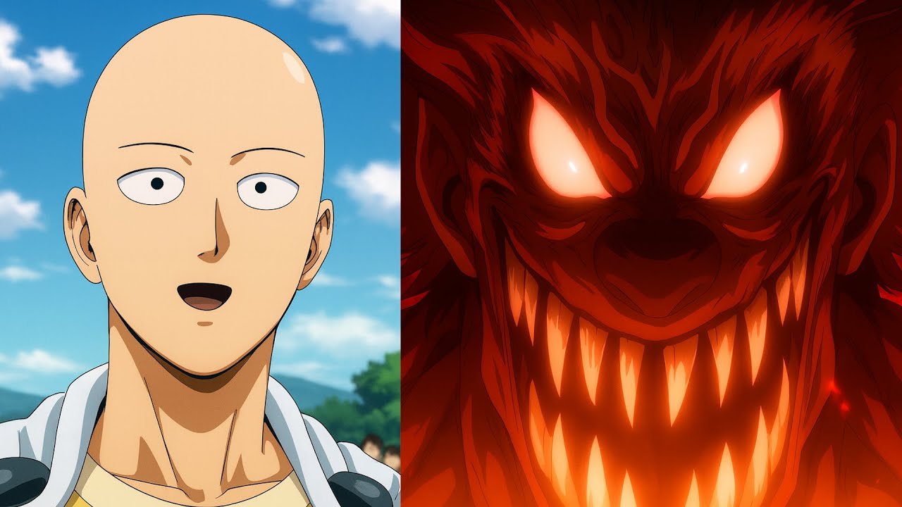 SAITAMA ARRIVES TO THE BATTLE - One Punch Man Manga 215