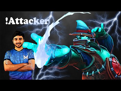 Attacker - Storm Spirit Midlane | Dota 2 7.27d Gameplay