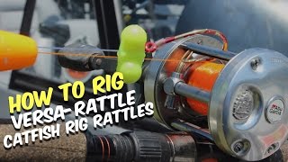 How To Rig Versa-Rattle Catfish Rig Rattles (My Favorite Ways To Rig)