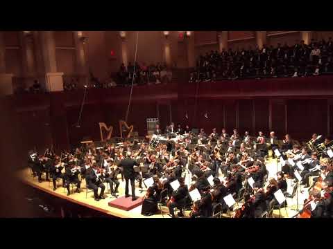 HYS Symphony, Julia Lau, Fall Concert 11/4/18, Sym No. 4 Tchaikovsky in F Minor, Op.38, I