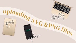 How to Use Cricut Design Space on iPad, iPhone & Desktop to Upload SVG & PNG Files (+ Etsy files!)