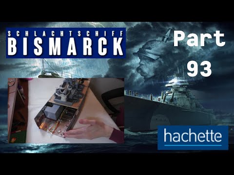 Hachette Schlachtschiff Bismarck (Metall) Part 93 - Rumpfteil und Kabelverlängerungen!