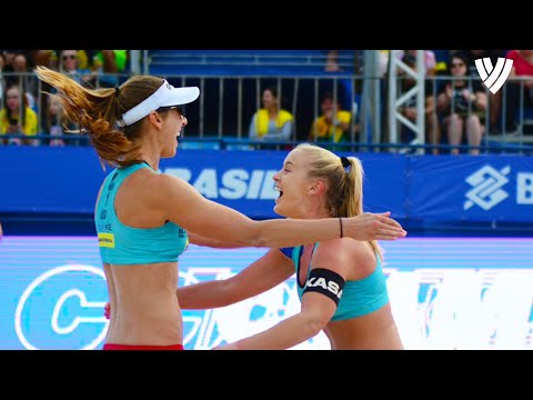 Best of Hughes/Kolinske 🇺🇸 First #BeachProTour Gold together in Itapema!