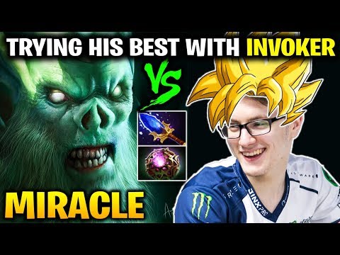 Miracle is trying His Best with Invoker Against Miposhka Necrophos