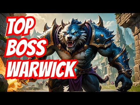Warwick Top Lane Gameplay : Warwick Dominate Nasus