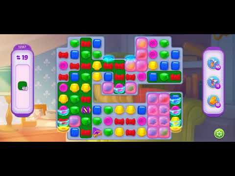 [Gameplay] Homescapes - Level 1287 (No Boosters)