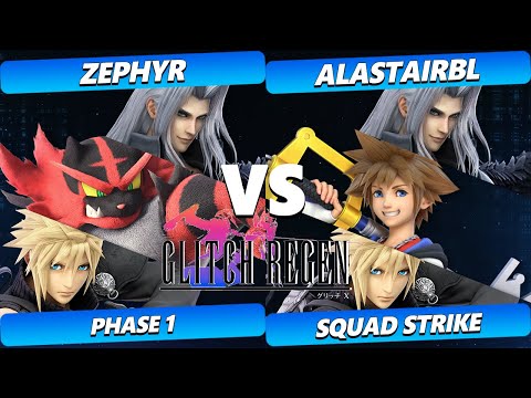 Glitch Regen Phase 1 - Zephyr Vs. AlastairBL - Smash Ultimate Tournament