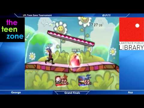 Teen Zone Super Smash Bros Brawl Tournament - George (Pikachu/MK) vs. Asa (Falco)