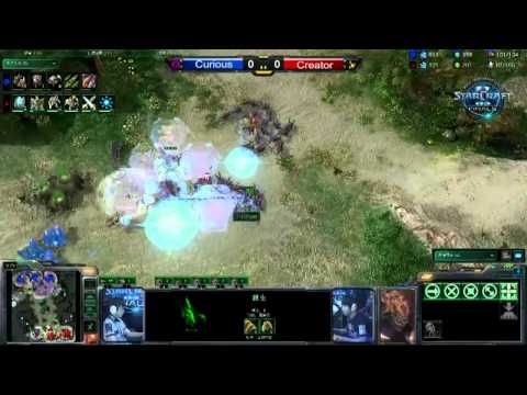 [1/5]2012 StarCraft II WCS Asia Finals_Creator vs.Curious_敗部5