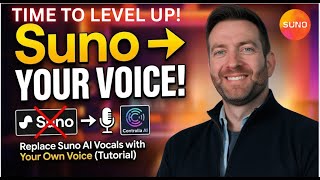 SUNO & CONTROLLA AI - SWAP Songs With Your Real Voice