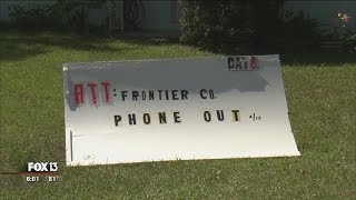 Customers continue to report Frontier issues