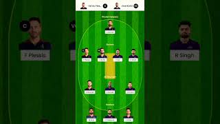 Ban Vs Kol Dream11 Prediction Today Match KOL vs RCB | Kolkata vs Bangalore | KOL vs RCB Dream11#ipl