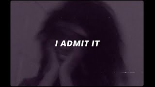Admit It Lyrics English Translation