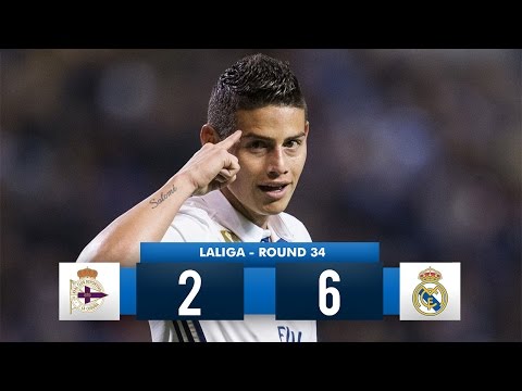Deportivo La Coruña 2-6 Real Madrid HD 1080i Full Match Highlights (26/04/17)