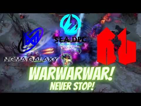 NIGMA GALAXY SEA VS ARMY GENIUSES - WAR NEVER STOP!! - DPC SEA 2021/22 Tour 1: Division II
