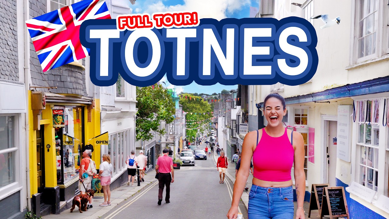 TOTNES | Tour of INCREDIBLY beautiful Totnes Devon