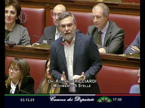 Riccardo Ricciardi   M5S Camera   Intervento in Aula 03/12/2025