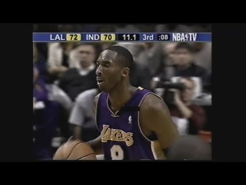 Kobe Bryant 35 Points @ Pacers, 2002-03.