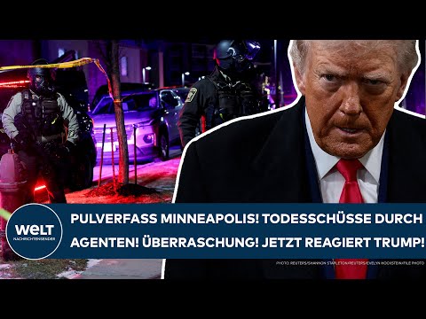 Video Thumbnail: MINNESOTA: Pulverfass Minneapolis! Todesschüsse durch Agenten! Überraschung! Jetzt reagiert Trump!