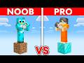 NOOB Vs PRO SKYBLOCK FAMILY Challenge In Minecraft