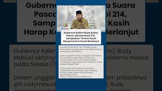 Respons Gubernur Kaltim Didemo Ribuan Massa Imbas Kebijakan Kontroversial, Kini Ucap Terima Kasih