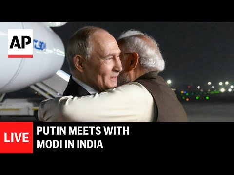 LIVE: Russian President Vladimir Putin meets with Modi in India